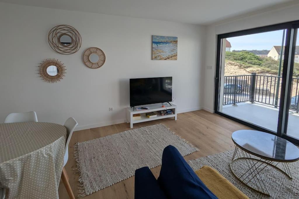 Evasion Plage - Appartement Lumineux Plein Centre Et 150M Plage Neufchâtel-Hardelot Eksteriør billede