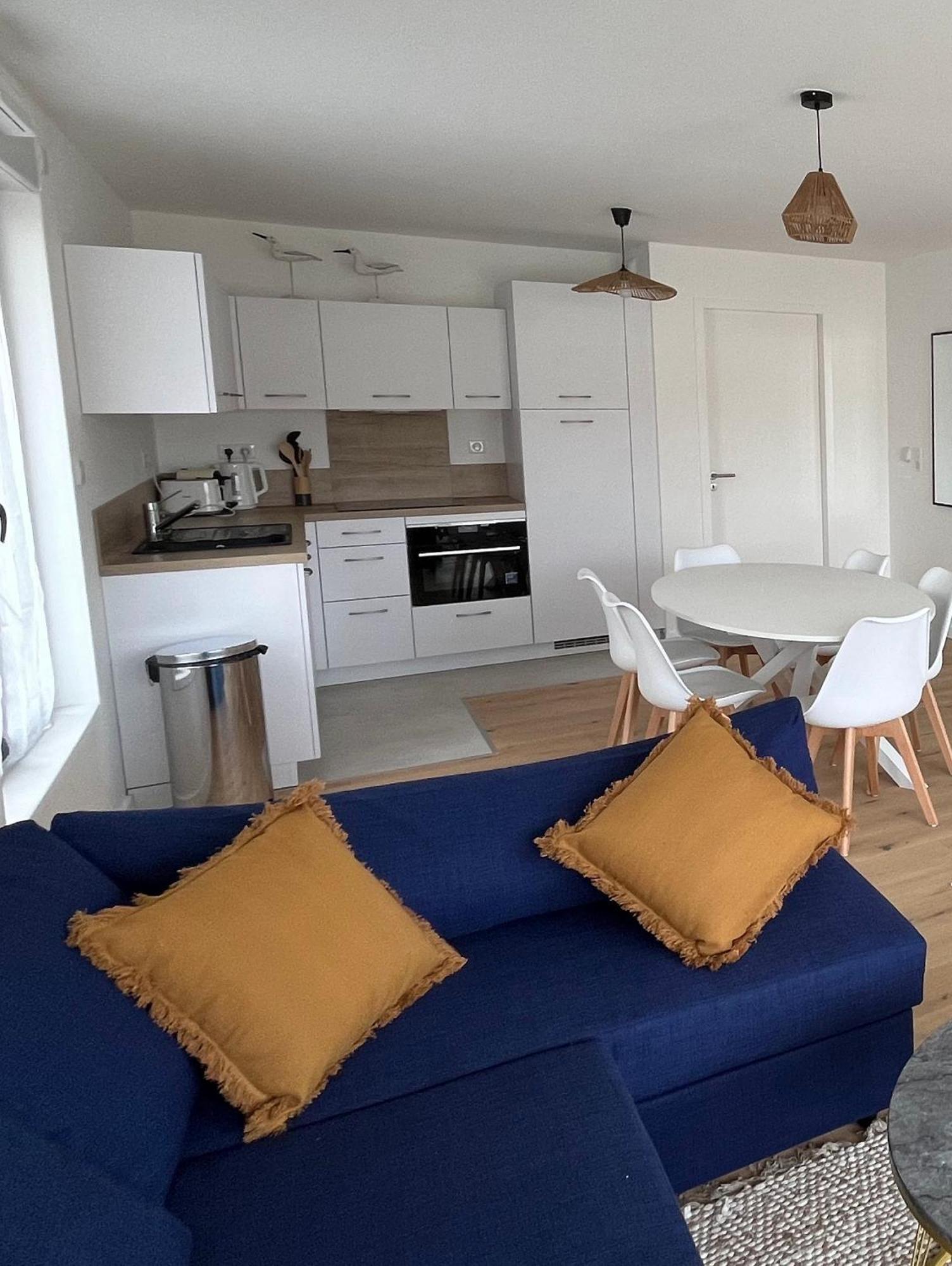 Evasion Plage - Appartement Lumineux Plein Centre Et 150M Plage Neufchâtel-Hardelot Eksteriør billede